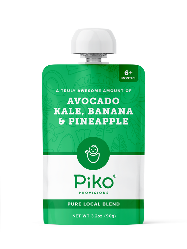 Avocado, Kale, Banana, & Pineapple